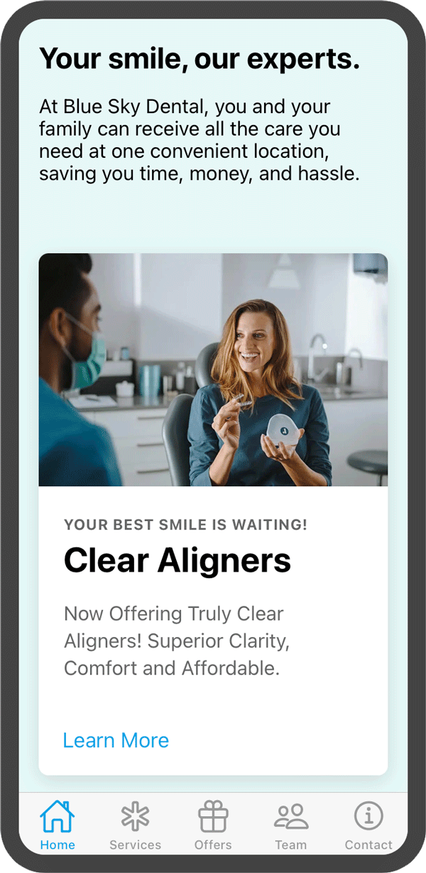 Mobile App for Dentists