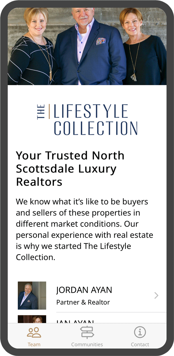 Mobile App for Real Estate Agents