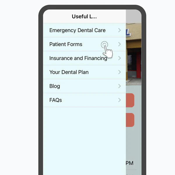 Useful customer resources organized inside a branded app